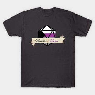 Dnd Chaotic Demi Dice T-Shirt